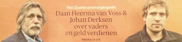 Johan Derksen en Daan Heerma van Voss