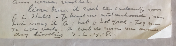 I Love You, Rietveld