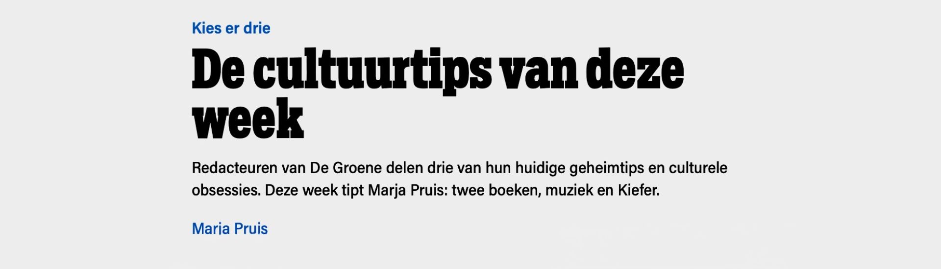 Zonder enige poeha